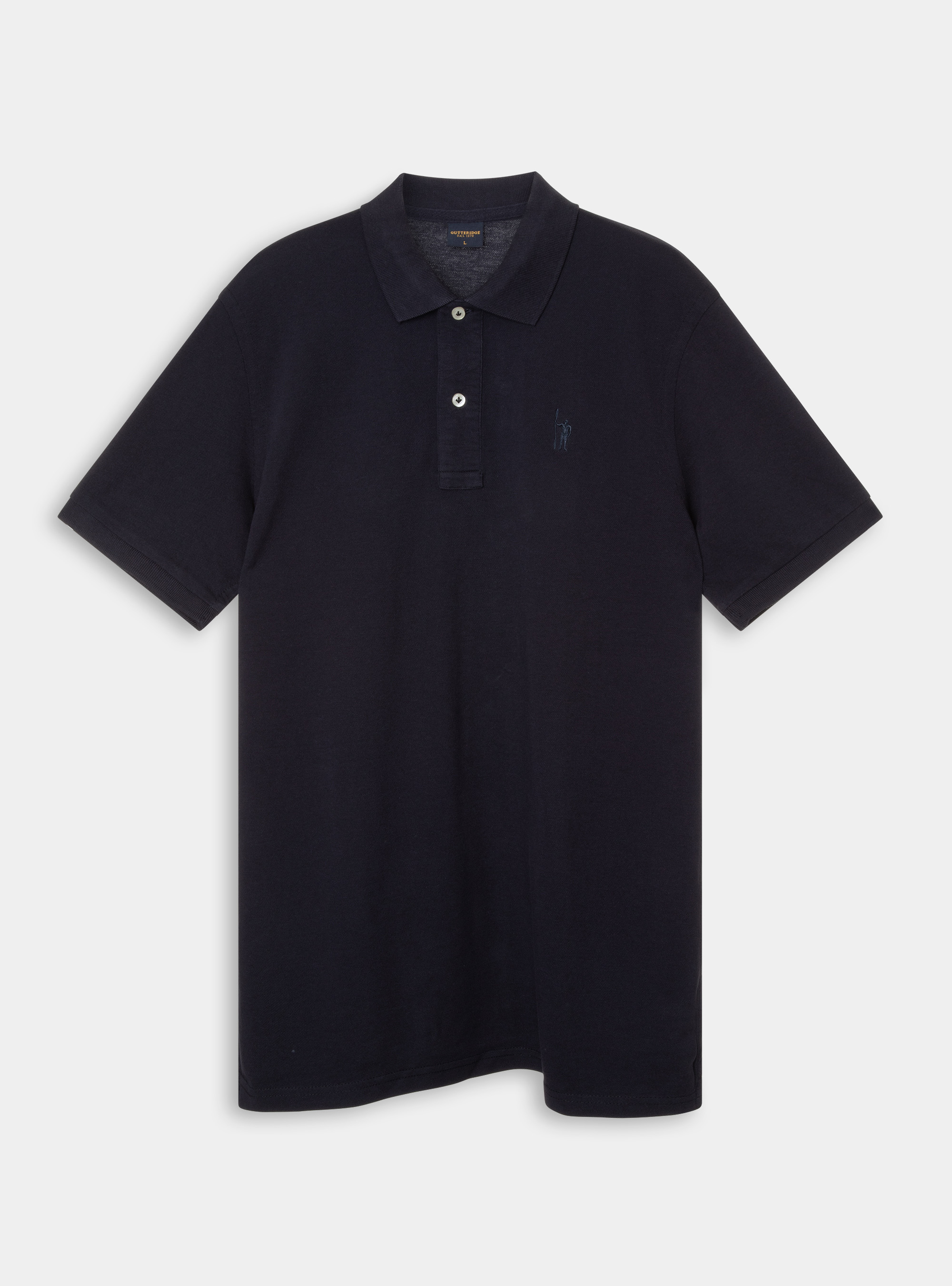 Polo classique en piqu&eacute;, BLEU MARINE