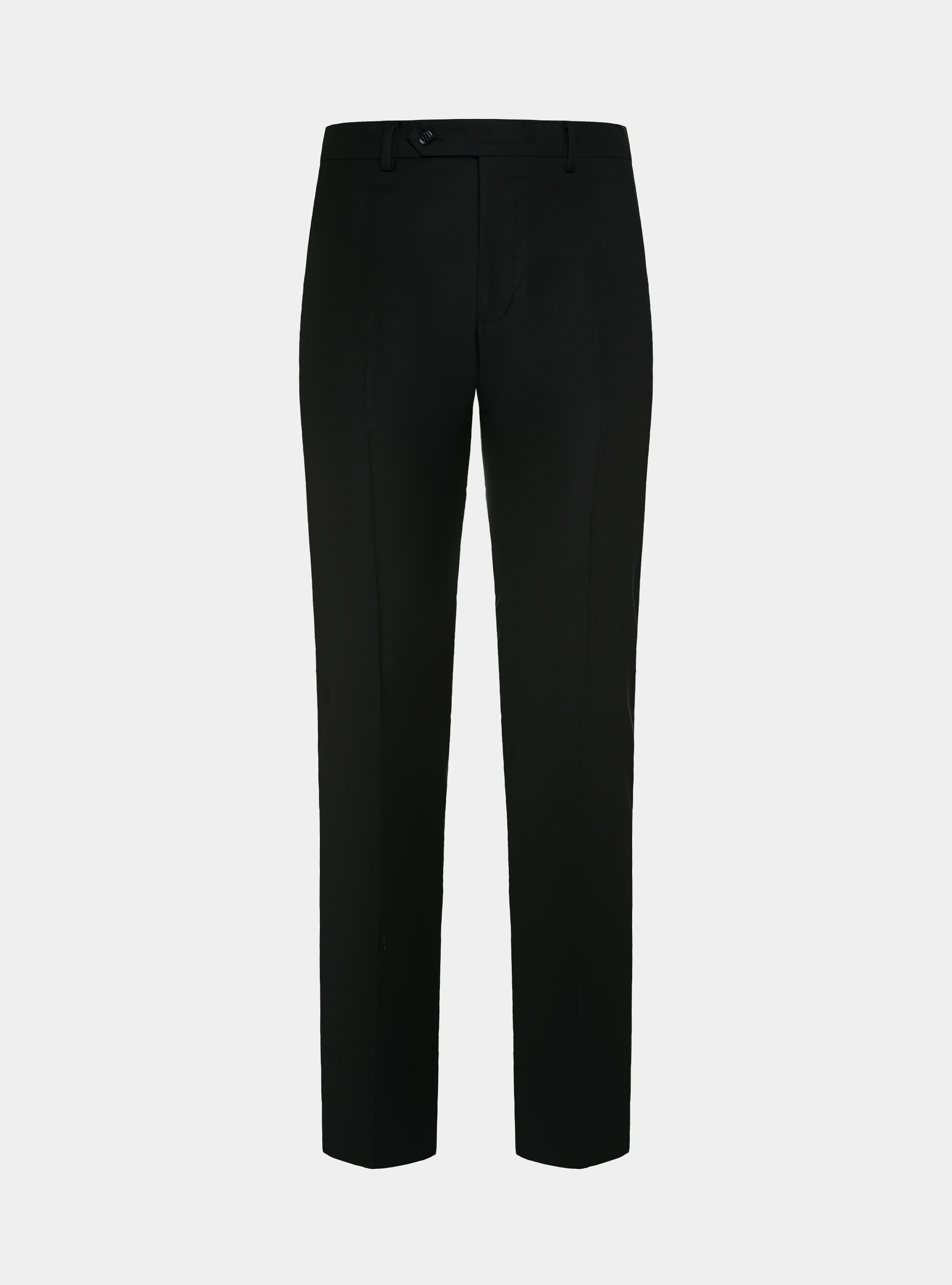 Pantaloni in pura lana superfine 110's, NERO