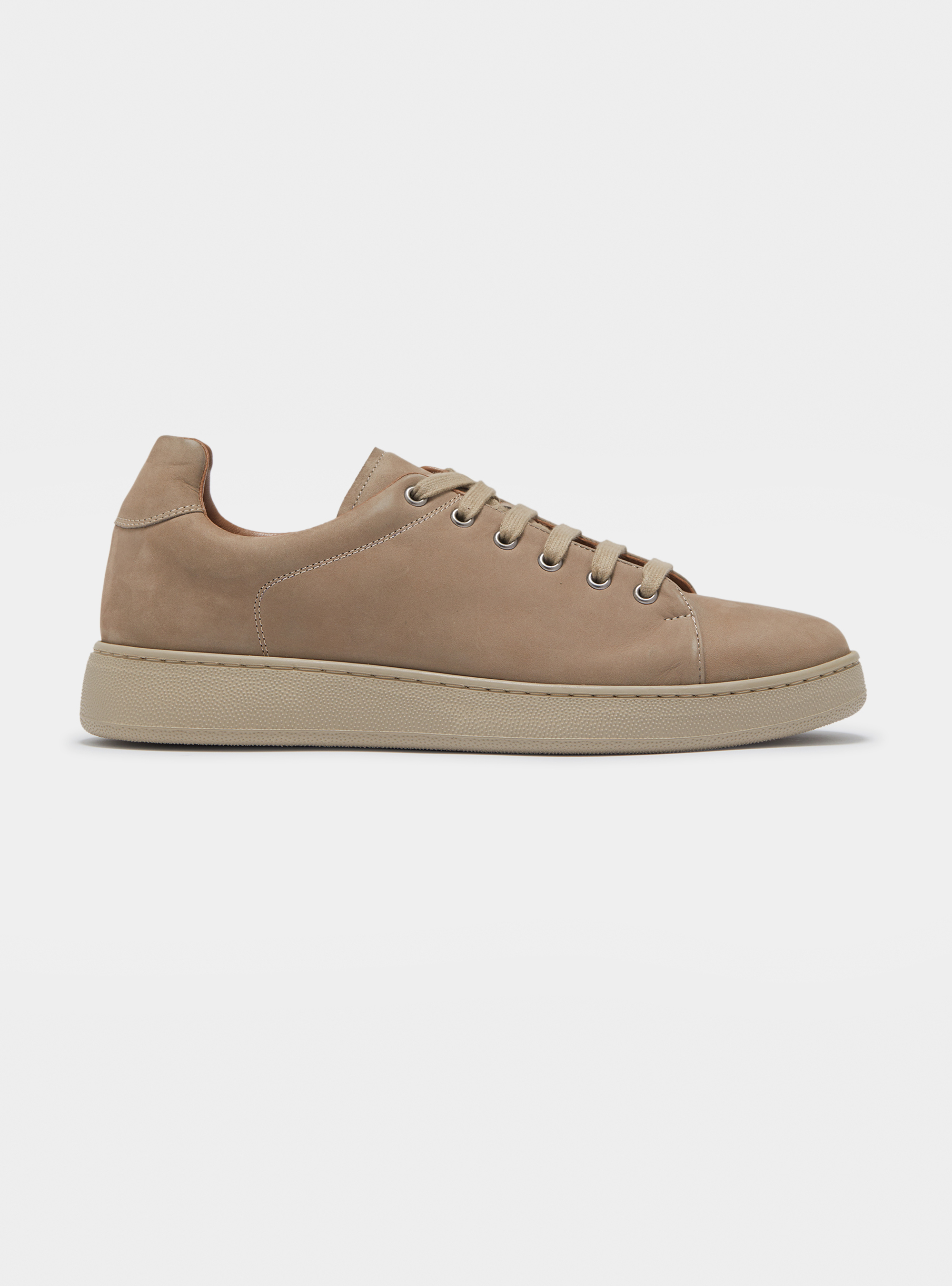 Nubuck Sneakers, ECRU