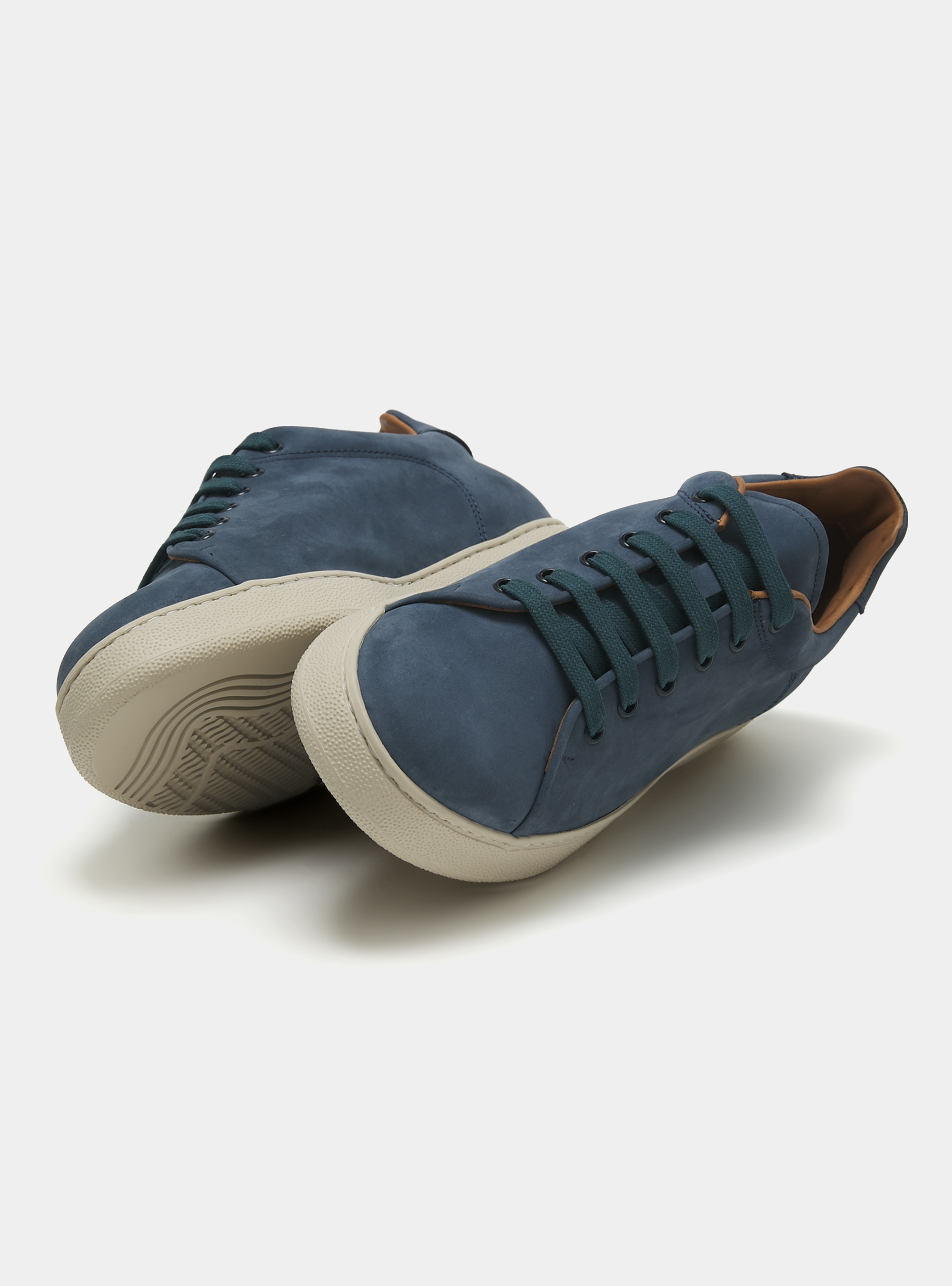 Sneakers in nabuk con suola ultralight, BLU NAVY